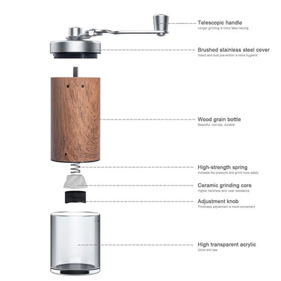 Manual Coffee Bean Hand Grinder