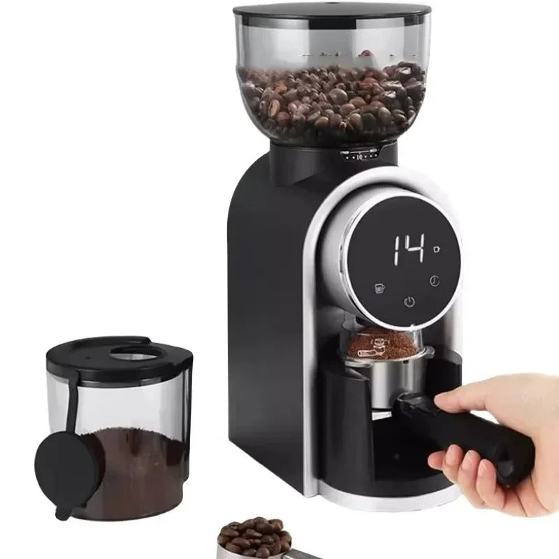 Italian Adjustable Coarseness Electric Coffee Grinder