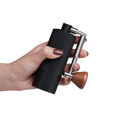 Manual Coffee Grinder Folding Crank for Convenient Storage
