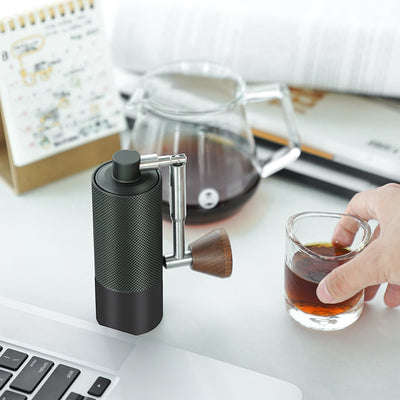 Manual Coffee Grinder Folding Crank for Convenient Storage