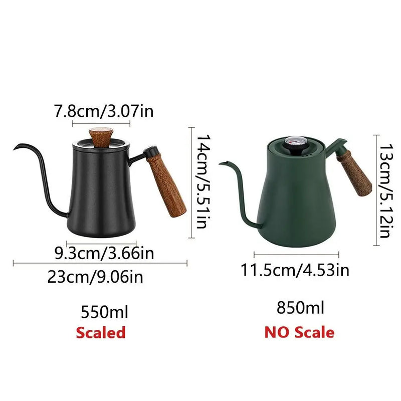 Steel Drip Coffee Kettle Percolator