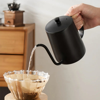 Hickened Stainless Hand Drip Coffee Hot Water Pot