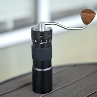 New Manual Coffee Grinder Seel Burr Magnetic Attraction Structure