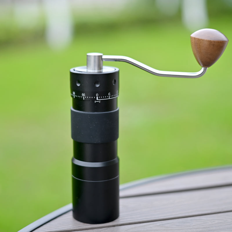 New Manual Coffee Grinder Seel Burr Magnetic Attraction Structure