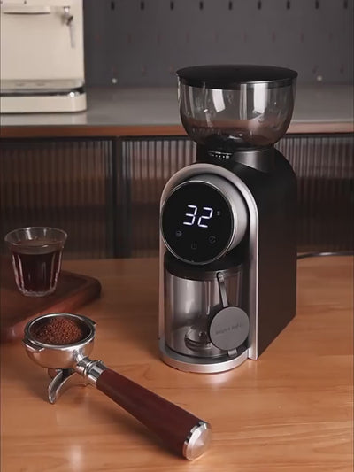 Italian Adjustable Coarseness Electric Coffee Grinder